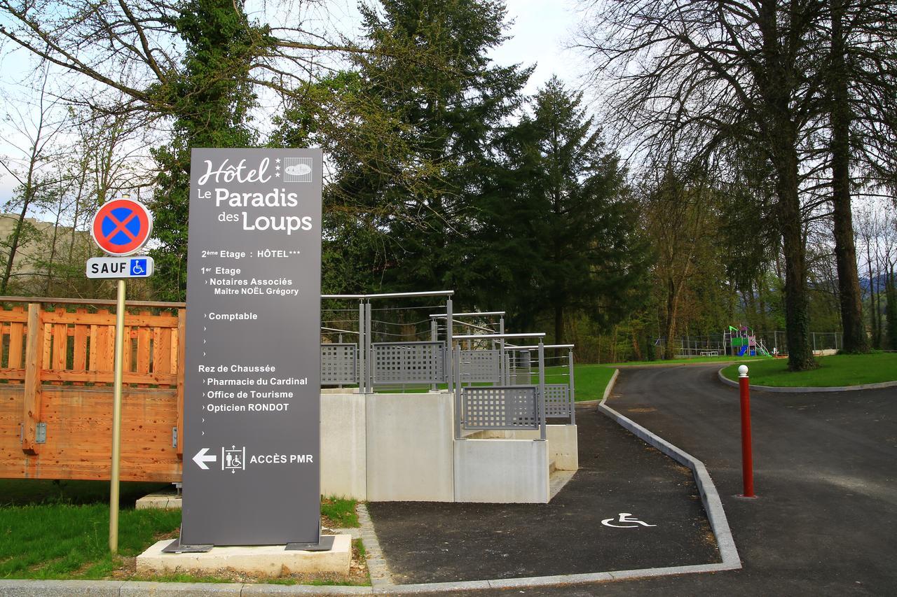 Hotel Le Paradis Des Loups Giromagny Экстерьер фото